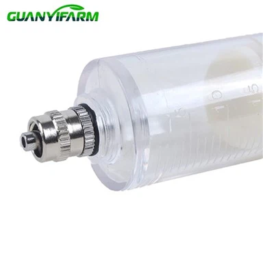 10ml 20ml plastična čelična šprica za životinje